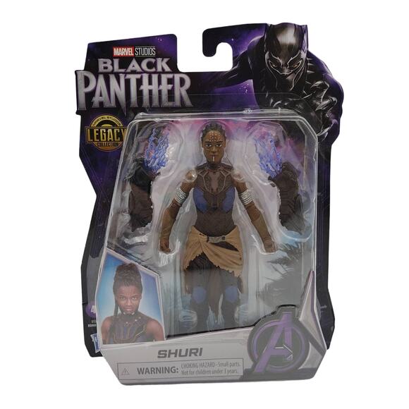 Black Panther SHURI - Marvel Studios Legacy Collection 6" - NEW 2022 Hasbro - Picture 1 of 3